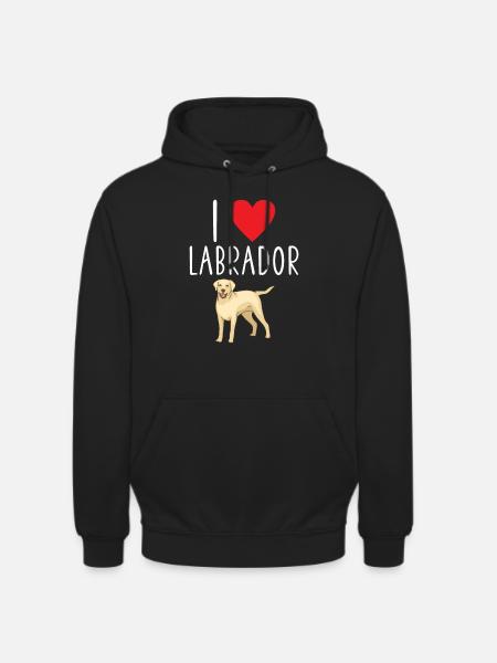Labrador Lover Gifts - Unisex Hoodie - black
