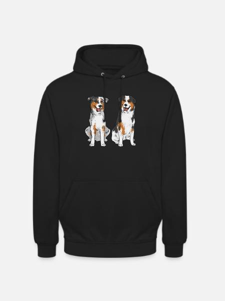 Miniature Australian Shepherd - Unisex Hoodie - black