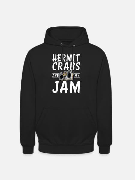 Hermit Crab Gifts - Unisex Hoodie - black
