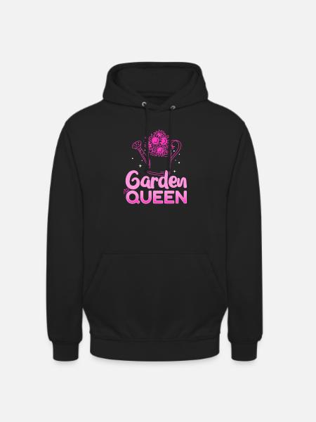 Garden Queen - Garden lovers - Unisex Hoodie - black