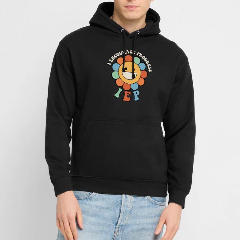 Accélération de l’appréciation des enseignants J’encourage le progrès Sweat-shirt à capuche unisexe
