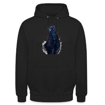 Kenzo - Unisex Hoodie - Schwarz - Vorne - Alina (178cm) & Michal (187cm)