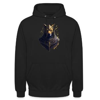 Royal Hound - Unisex Hoodie - black - Front - Alina (178cm) & Michal (187cm)