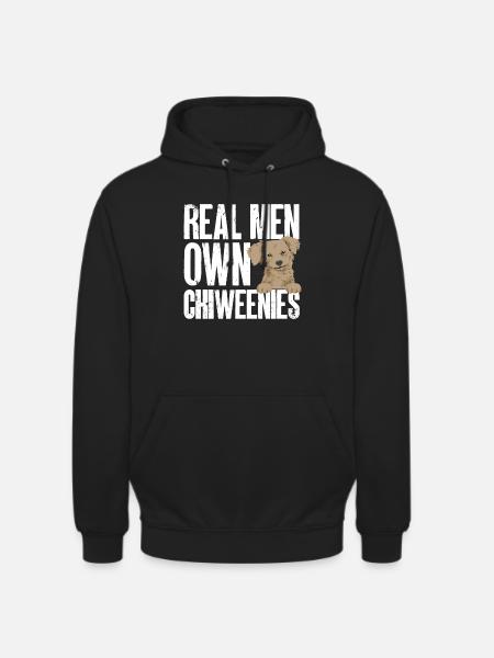 Chiweenie Chien - Sweat-shirt à capuche unisexe - noir