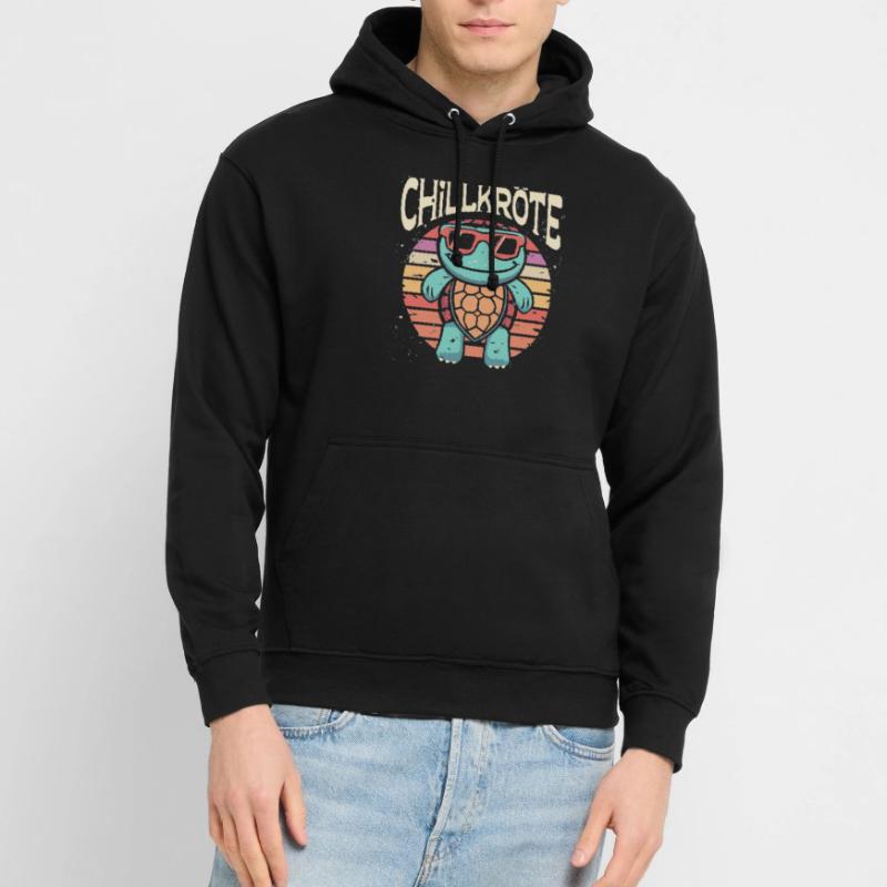 Relaxed turtles Chill toad Unisex Hoodie