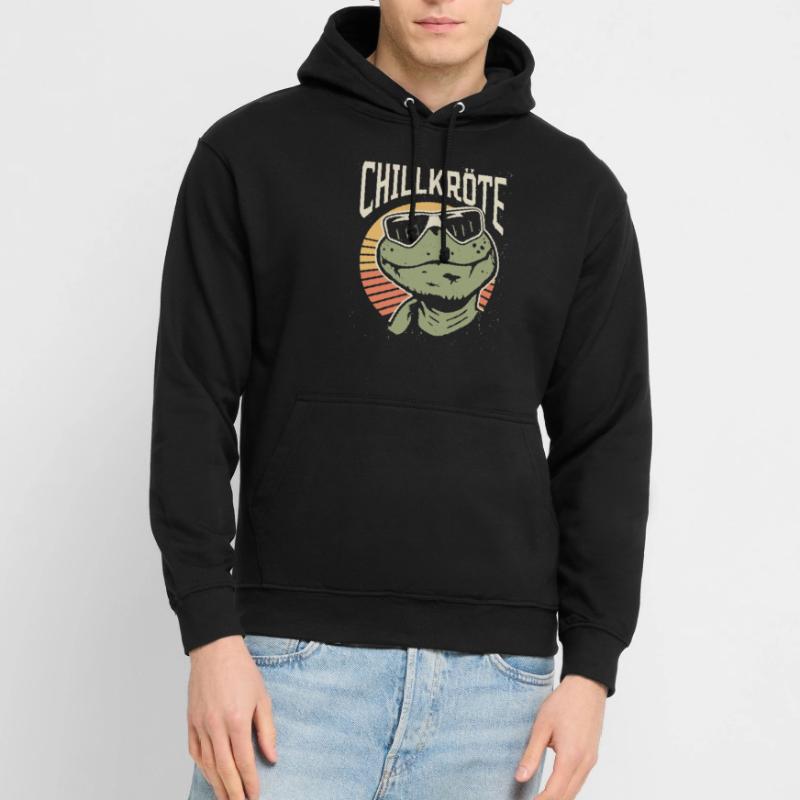 Relaxed turtles Chill toad Unisex Hoodie