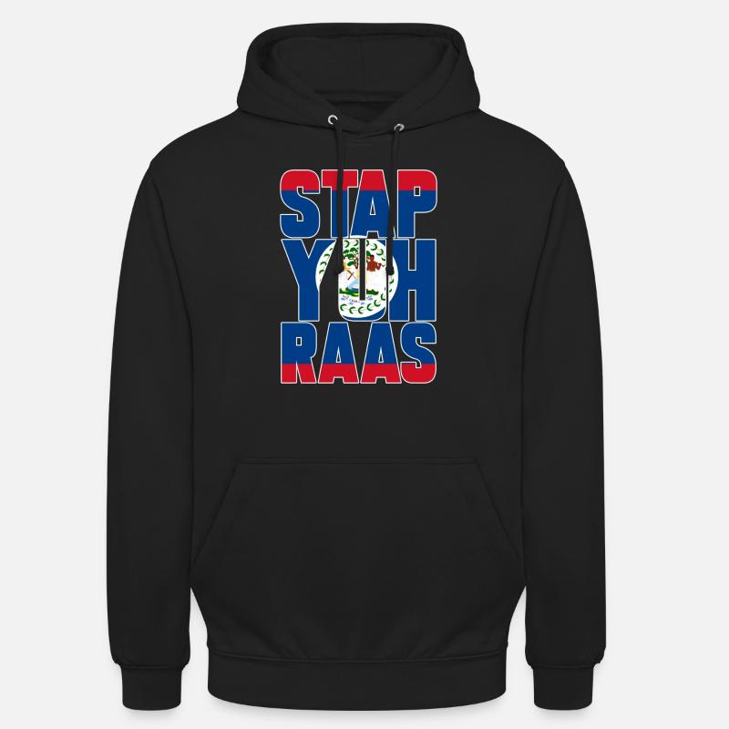 Belize Flag Belizean - Unisex Hoodie - black