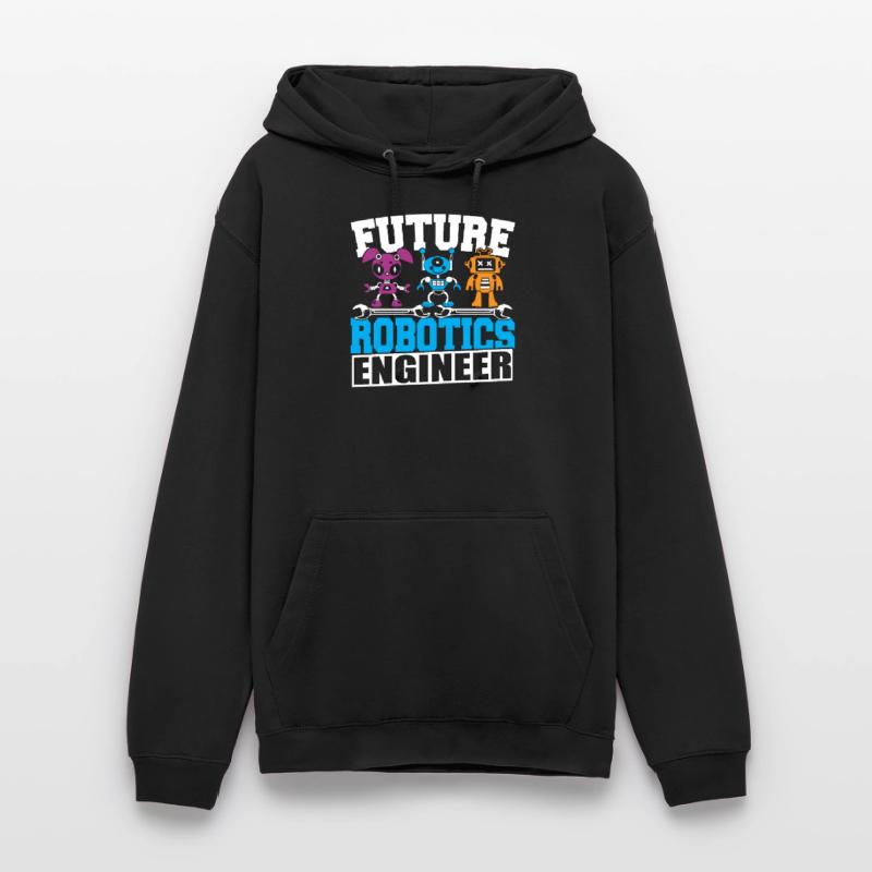 Future Robotics Engineer School Droid Builder Buil Unisex Hoodie