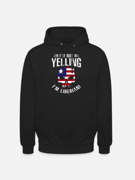 Liberia Flag Liberians - Unisex Hoodie - black