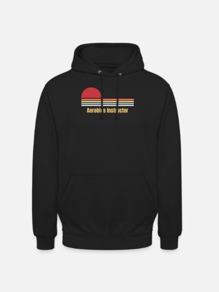 Aerobics Instructor - Unisex Hoodie - black