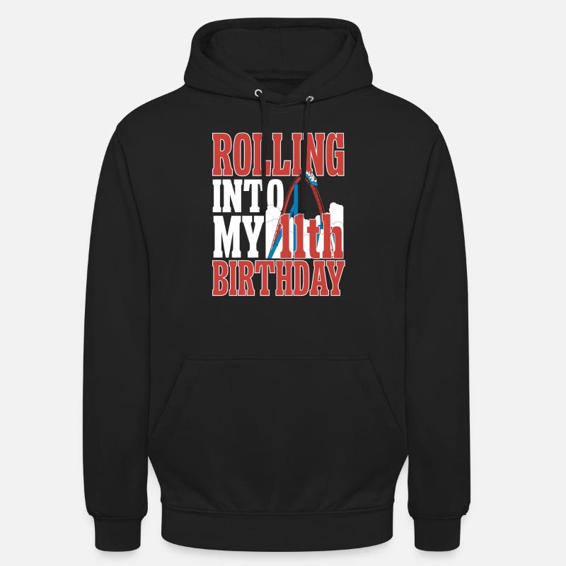 Achterbahn Rollercoaster Freizeitpark - Unisex Hoodie - Schwarz