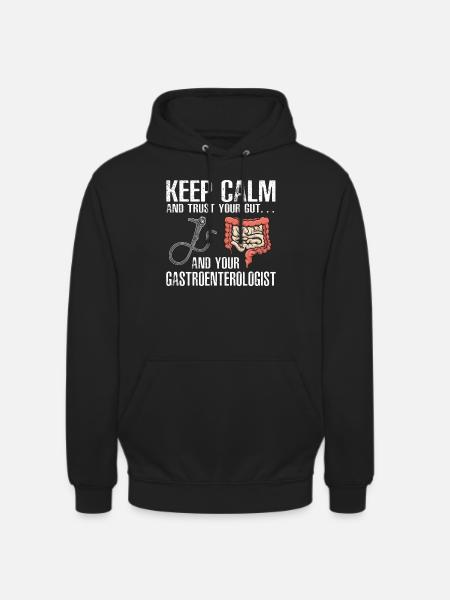 Gastroenterology Endoscopy Colonoscopy - Unisex Hoodie - black