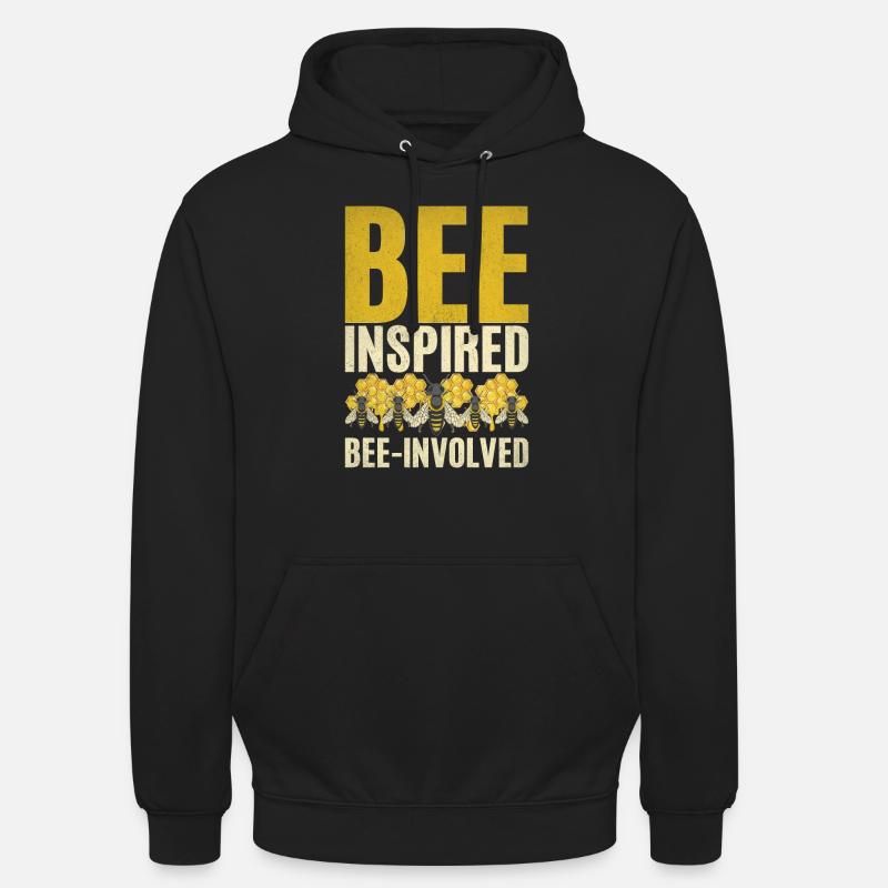 Cadeaux abeille - Sweat-shirt à capuche unisexe - noir