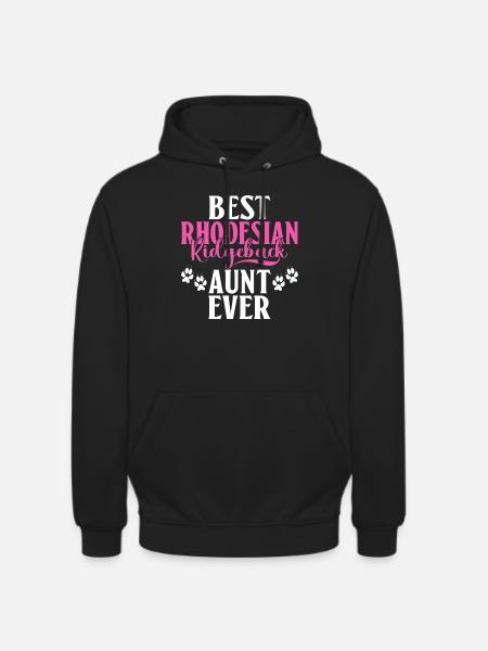 Rhodesian Ridgeback Gifts - Unisex Hoodie - black