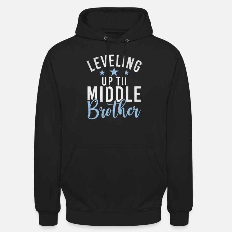 Cadeaux du frère du milieu - Sweat-shirt à capuche unisexe - noir