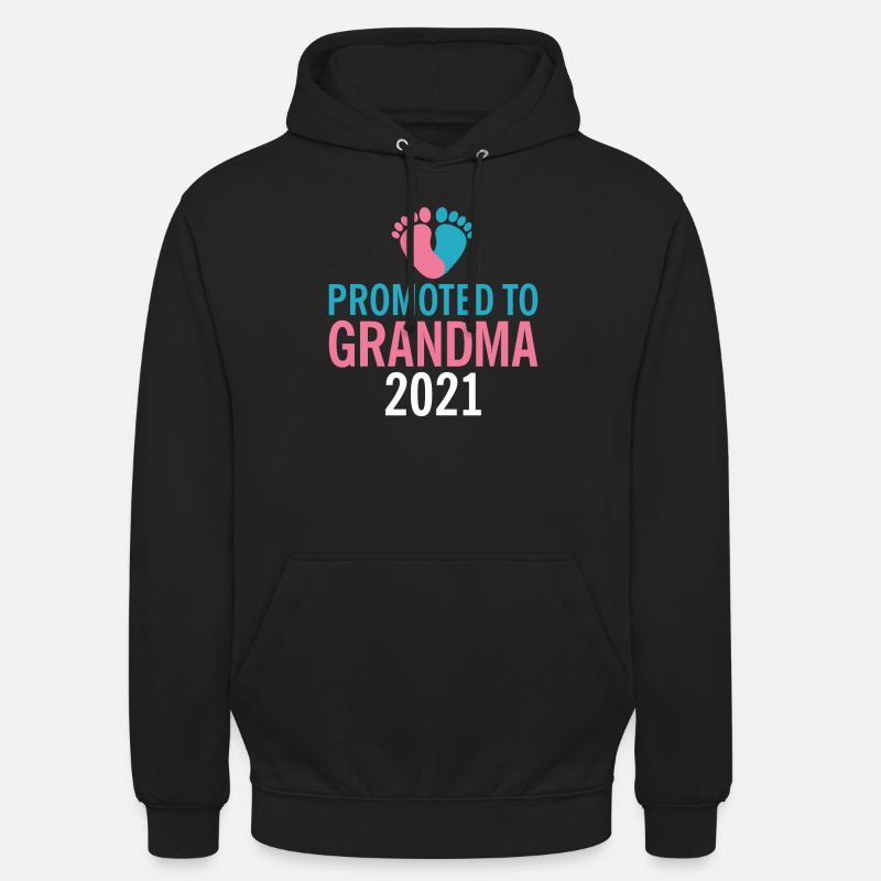 Cadeaux grand-mère - Sweat-shirt à capuche unisexe - noir