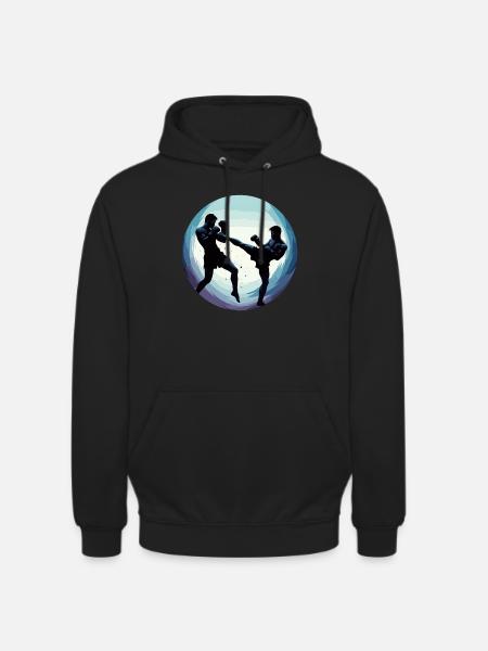 Muay Thai Fighters - Unisex Hoodie - black