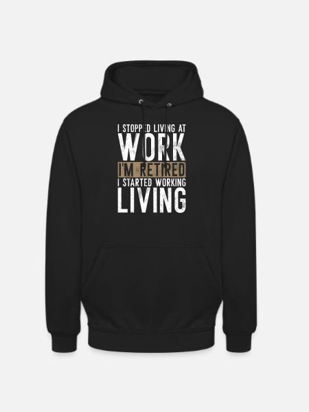Retirement Gifts - Unisex Hoodie - black