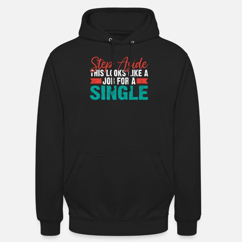 Cadeau unique - Sweat-shirt à capuche unisexe - noir