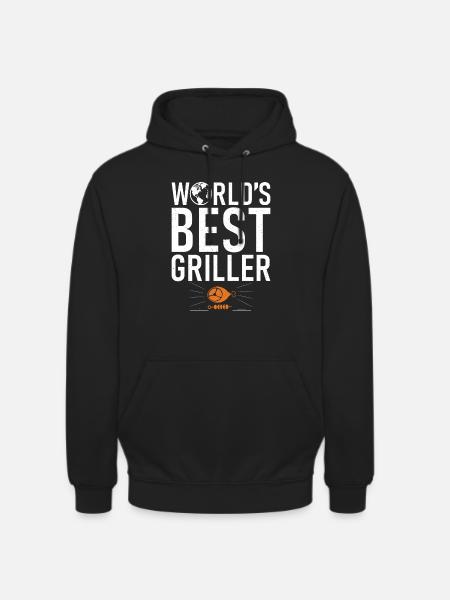 Grill Barbecue Grilling - Unisex Hoodie - black