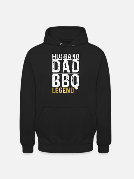 Grill Barbecue Grilling - Unisex Hoodie - Schwarz