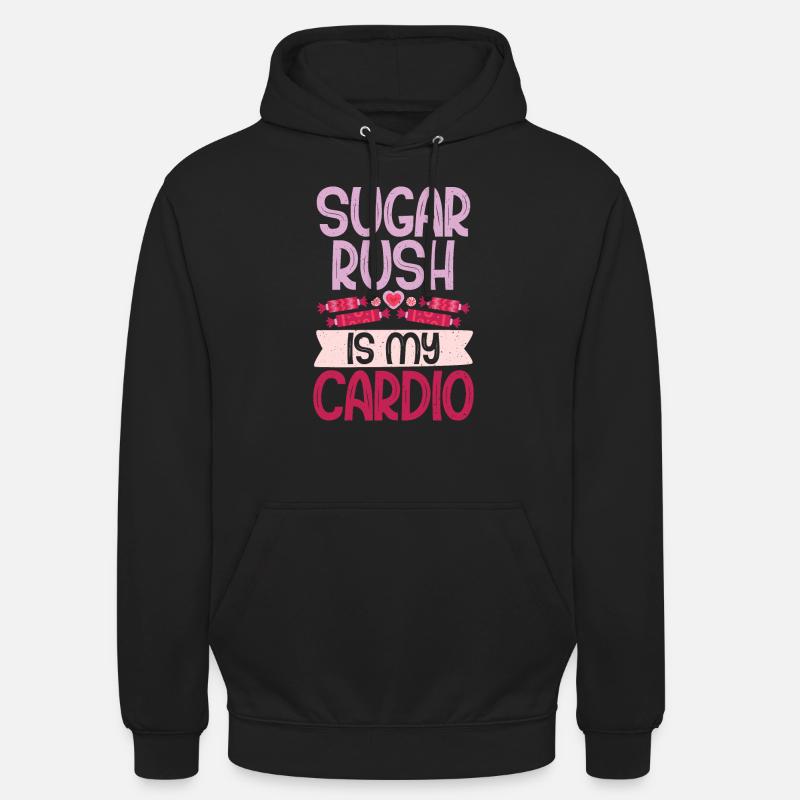 Cadeau de bonbons - Sweat-shirt à capuche unisexe - noir