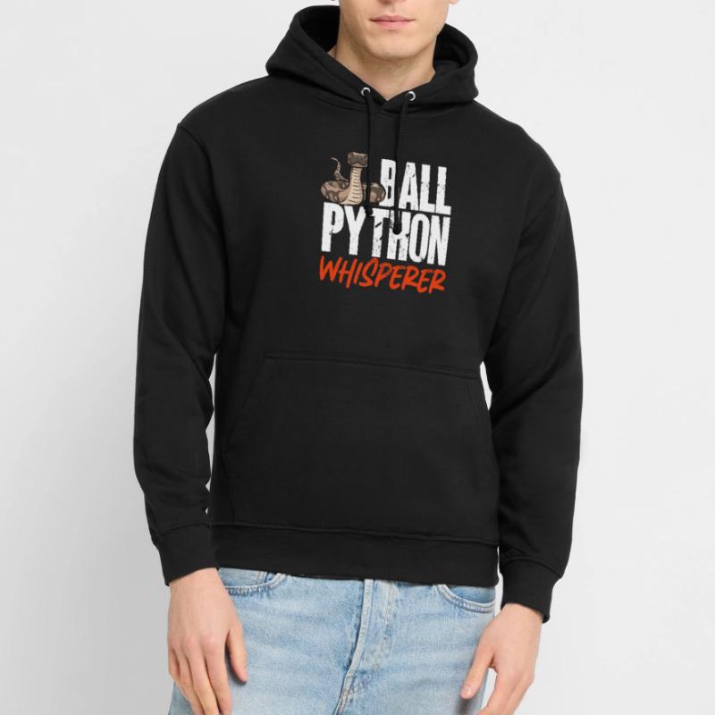 Ball Python Snake King Python Sweat-shirt à capuche unisexe