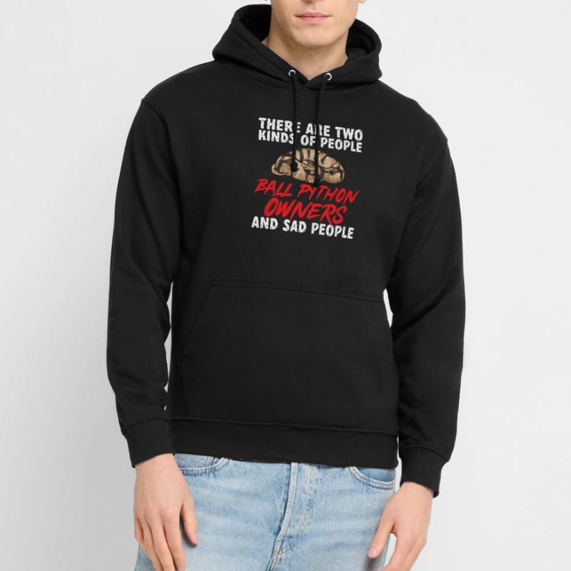 Ball Python Snake King Python Sweat-shirt à capuche unisexe