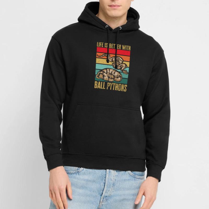 Ball Python Schlange Königspython Unisex Hoodie