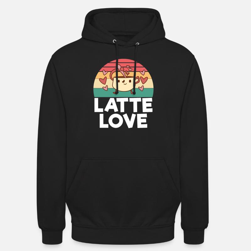Cadeaux de café - Sweat-shirt à capuche unisexe - noir