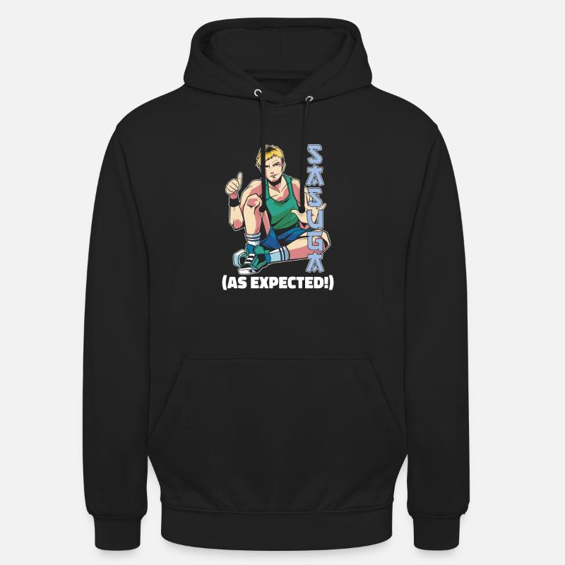 Anime Manga Compliment - Sweat-shirt à capuche unisexe - noir