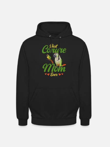 Molina Parakeet Parrot Bird Parakeet - Unisex Hoodie - black