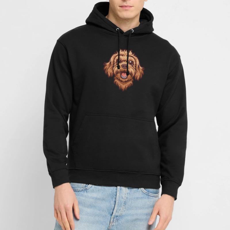 Cavapoo Cavoodle | Illustration de dessin animé Sweat-shirt à capuche unisexe