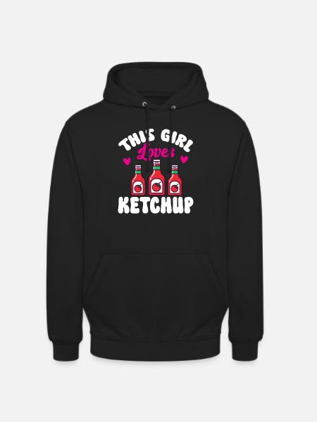 Ketchup Tomato ketchup - Unisex Hoodie - black