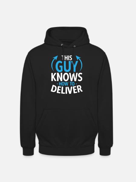 Supplier Package Delivery - Unisex Hoodie - black