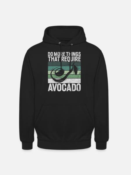 Avocado Gifts - Unisex Hoodie - black