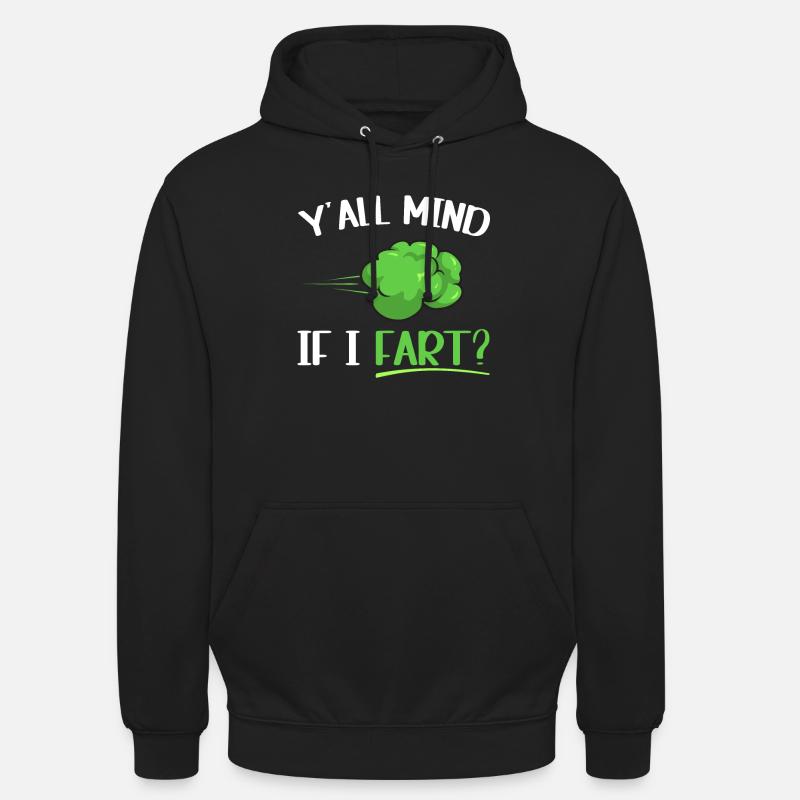 pet pète pète pète - Sweat-shirt à capuche unisexe - noir