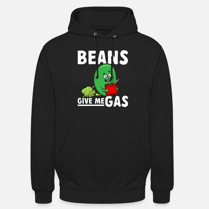 pet pète pète pète - Sweat-shirt à capuche unisexe - noir