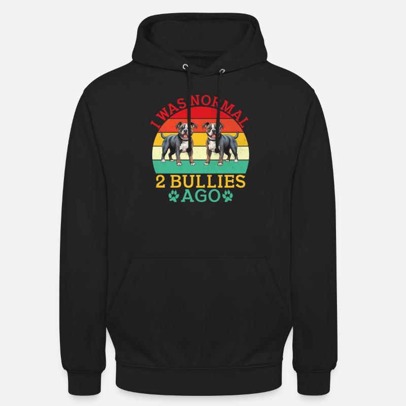 Cadeaux American Bully - Sweat-shirt à capuche unisexe - noir