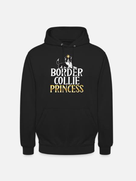 Cadeaux Border Collie - Sweat-shirt à capuche unisexe - noir