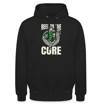 Irish Dance Irischer Tanz - Unisex Hoodie - Schwarz - Vorne - Alina (178cm) & Michal (187cm)