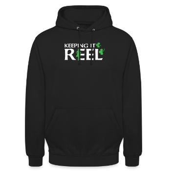 Irish Dance Irischer Tanz - Unisex Hoodie - Schwarz - Vorne - Alina (178cm) & Michal (187cm)