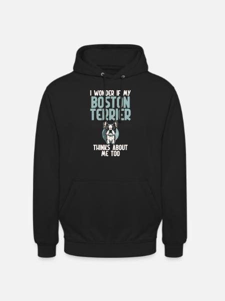 Boston Terrier Gifts - Unisex Hoodie - Schwarz