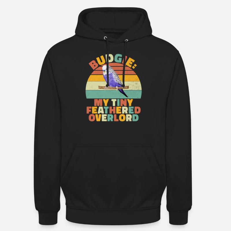 Budgie Gift - Unisex Hoodie - Schwarz