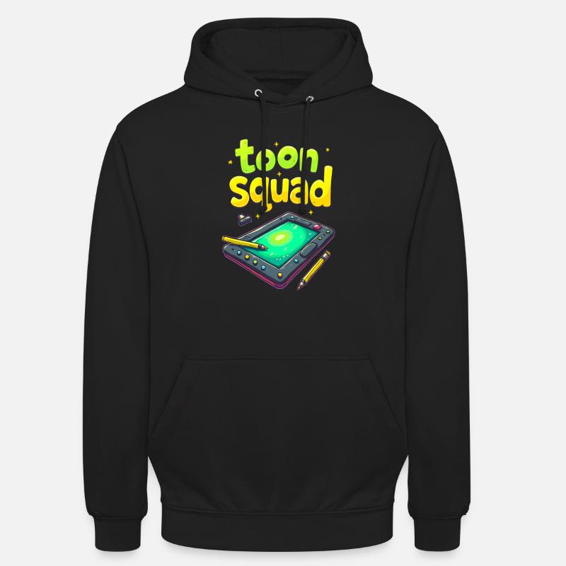 Équipe d’animateurs - Sweat-shirt à capuche unisexe - noir
