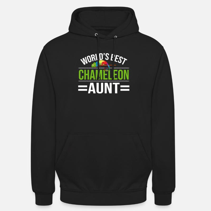 Cadeaux Caméléon - Sweat-shirt à capuche unisexe - noir