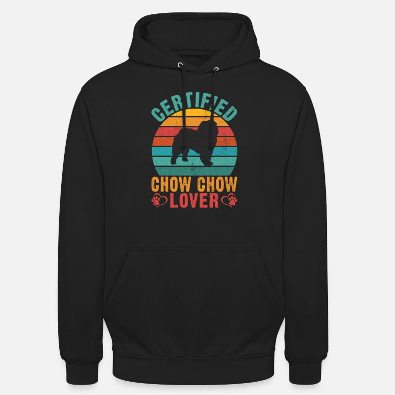 Cadeaux Chow Chow - Sweat-shirt à capuche unisexe - noir