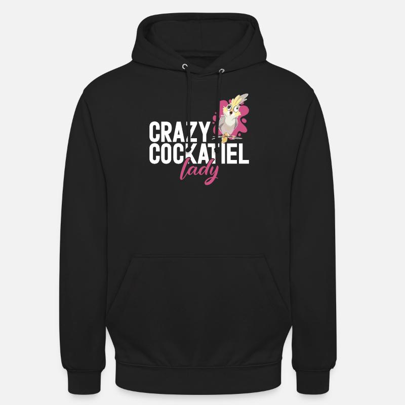 Cadeaux de calopsitte - Sweat-shirt à capuche unisexe - noir