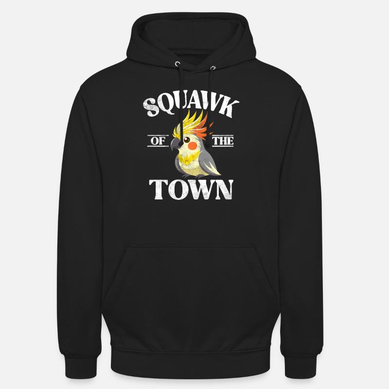 Cadeaux de calopsitte - Sweat-shirt à capuche unisexe - noir