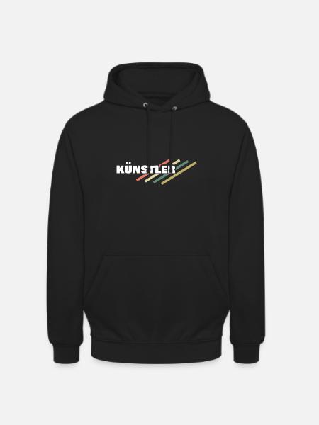Kuenstler - Unisex Hoodie - Schwarz